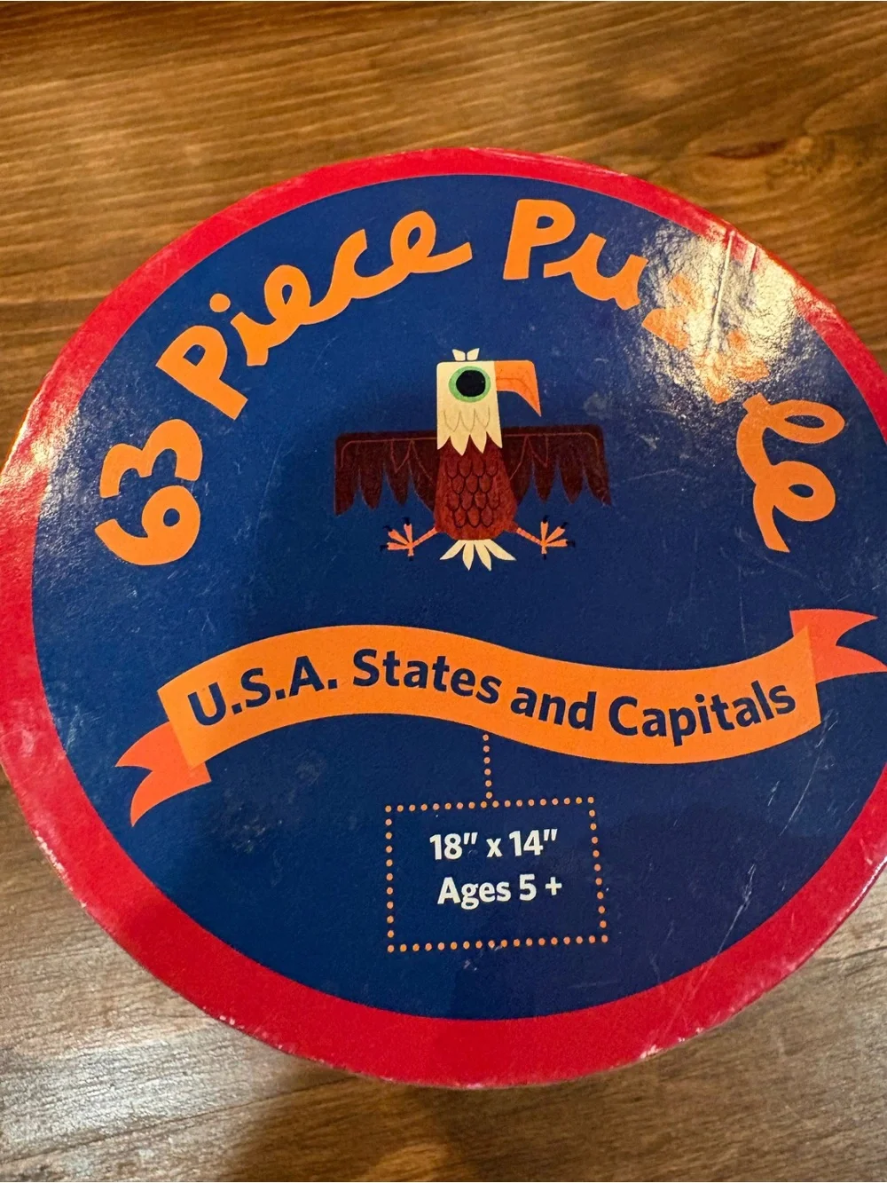 🦅 USA States & Capitals Puzzle